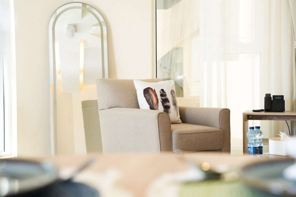 كرسي استرخاء بجوار النافذة – Armchair by the window